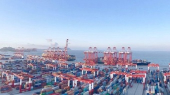 נמל שנחאי: שיא תפוקות בינואר – 4.4 מיליון TEU