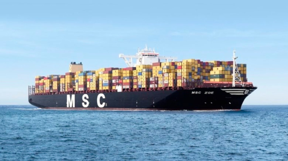 חברת MSC הזמינה 20 אניות מכולה