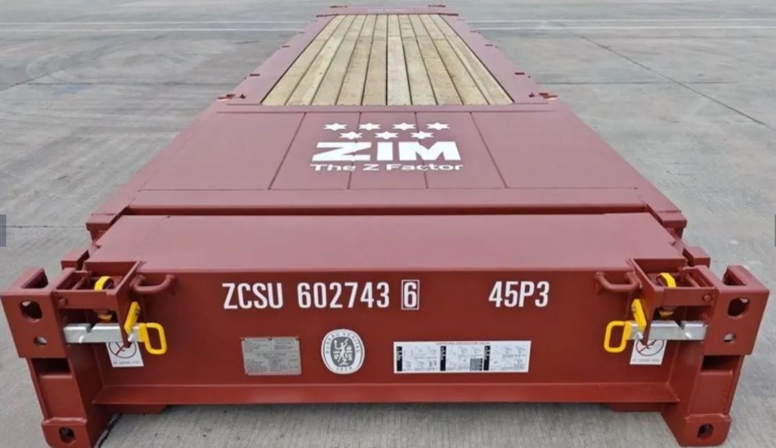 צים: מכולות חדשות מסוג Flat Rack