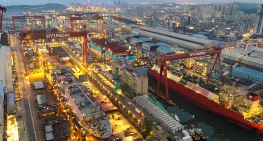 מספנות יונדאי: שיא עולמי עם בניית 5,000 אניות